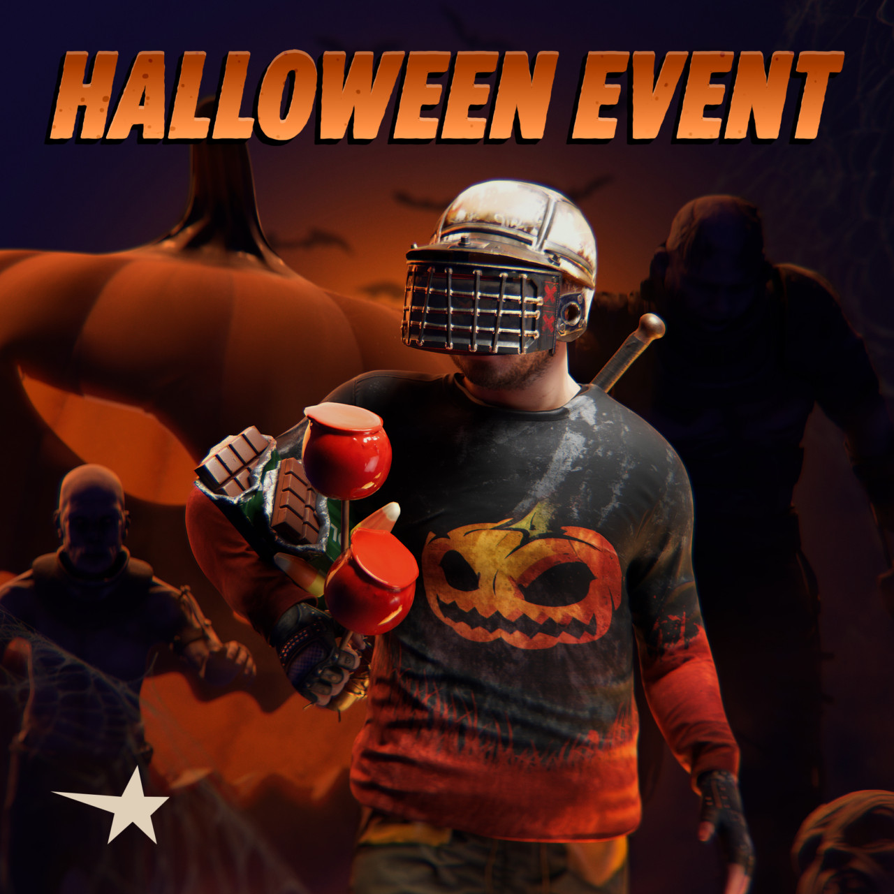 Orange Halloween event key art